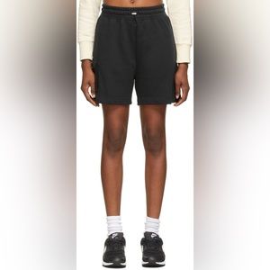 NWT NIKE Black Swoosh NSW Shorts